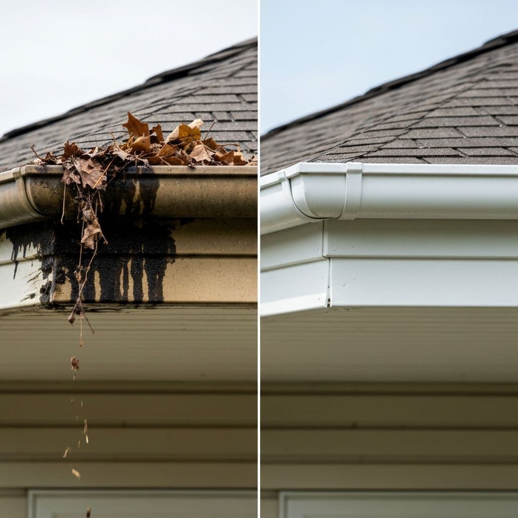 Gutter Cleaning work by Rainline Gutter Care in your area, US